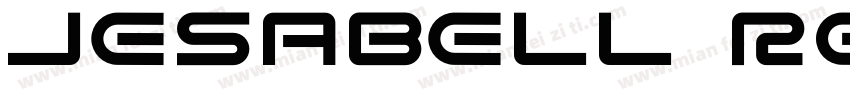 JESABELL Regular字体转换